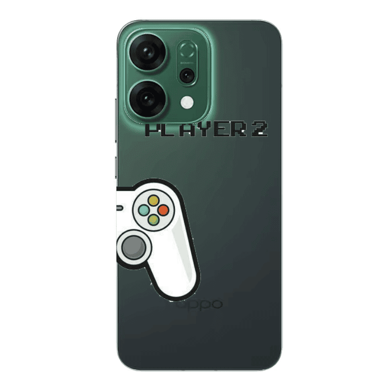 Oppo RENO 14 Player 2 Transparent Silicone TPU Θήκη